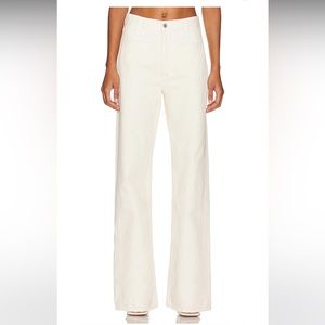 NWT Citizens of Humanity Gaucho High Rise Jean Trouser Marzipan Cream Sz 28